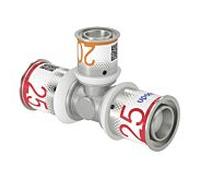 Uponor Té de réduction S-Press PLUS MLC – 25 x 20 x 25 mm – Lot