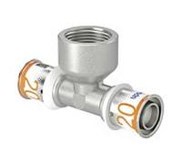 Pièce en T Uponor S-Press PLUS 1070597 20 x Rp 3/4 IT x 20 mm
