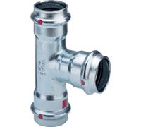 Viega Pièce en T Prestabo 558710 28 x 15 x 28 mm, acier galvanisé, SC-Contur