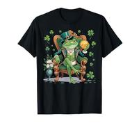 Pièce Fantaisie Grenouille pour la Saint-Patrick - Manifeste Irlandais T-Shirt