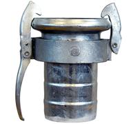 Pièce femelle galvanisée, DN 133 mm, 5" Embout de tuyau 133 mm - Original Perrot