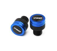 Pièce Modification Bouchon Trou Base Miroir Pour Forza750 NSS750 Forza 250 300 Rétroviseurs CNC Pour Moto Vis D'obturation Capuchons Cache Pour Trou De Rétroviseur(Blue)