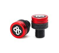 Pièce Modification Bouchon Trou Base Miroir Pour GSX8S 2023 2024 Moto Vis À Tête Hexagonale En Aluminium M10 Pour Cache-trou De Rétroviseur(Red)