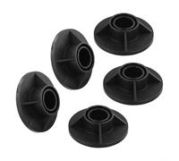 -Piece P61010 Kit de pieds de support de piscine pour piscine ronde et rectangulaire en acier, pieds de rechange noirs pour piscine hors sol