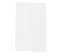 Pièce Percale Thermocollante 12x45cm Blanc 10 Pièces