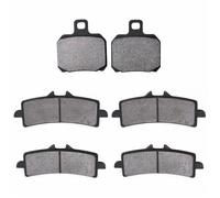 Pièce plaquette frein 3 Paires De Plaquettes Frein Avant Et Arrière Pour Moto Pour DUCATI 1098S 2007 2008 1098R 2009 1198 2010 2011 2012