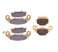 Pièce plaquette frein Jeu De Plaquettes Frein Avant Arrière Moto Pour KAWASAKI GPZ500 EX500 1994-2003 ZXR250 C1-C3 1991-1993 ZXR250R 1991 ZXR 250 GPZ EX 500(Front and Rear)