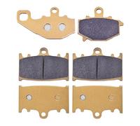 Pièce plaquette frein Jeu De Plaquettes Frein Avant Arrière Pour Moto 400CC Pour Kawasaki ZX-6R ZX6R ZX 600 F1 F2 F3 95-2001 ZZR 400 ZZR400 ZX400 1993-1999