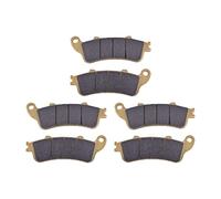 Pièce plaquette frein Plaquettes De Frein Moto Pour H-ONDA NT 650 VFR 800 XL 1000 CB 1100 ST 1100/1300 F6B Goldwing CBR VTX/GL 1800 2006-2013#d(Front rear)