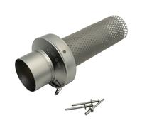 Pièce rechange silencieux arrière d'échappement LeoVince LV-10 acier inox Ø 54mm