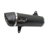 Pièce rechange silencieux arrière d'échappement LeoVince S10440 370mm 75 > 52mm