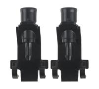 Pièce Système Lave-Glace Pour Pilot | Buse Lave-Glace 2 Pièces Buse De Lave-glace Avant Automatique Injecteur D'eau Pour Essuie-glace En ABS