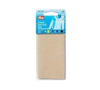 Prym Pièce de réparation thermocollante en coton 12 x 45 cm Beige