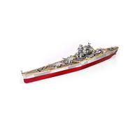 Piececool 3D puzzle, Battleship Richelieu, métal, 300 pièces