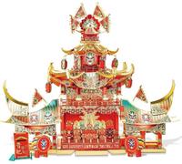 Piececool 3D puzzle, scène de théâtre antique, métal, 174 pièces