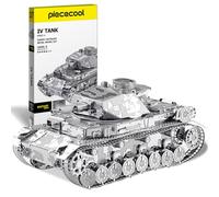 Piececool Puzzle 3D en métal Centurion Main Battle Tank, kit de modélisme de machines de guerre pour adultes à construire, puzzles 3D pour adultes et adolescents en acier inoxydable 304, idéal comme