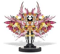 Piececool Puzzle 3D en Metal pour Adulte - Flamingo Maquette 3D Metal Puzzle Métal Scie Sauteuse Kits de Modèles D'assemblage DIY Cadeaux pour Adulte