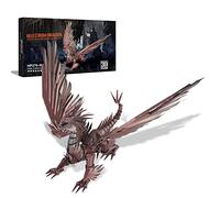 Piececool Puzzle 3D Metal Démons Anciens Dragons, Puzzle 3D Maquette Modèle Dragon de Acier Inoxydable 430, Restauration 100%, Maquette Metal, Cadeau d'anniversaire pour 3D Puzzle Adulte, 203 Pièces