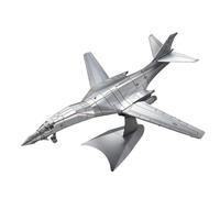 Piececool Puzzle 3D Metal Maquette Bombardier Supersonique B-1, Puzzle 3D Maquette Modèle Lancer Avion, 3D Puzzle Adulte Acier Inoxydable, Cadeaux, Objets Collection, Matériaux Métalliques, 84 Pièces