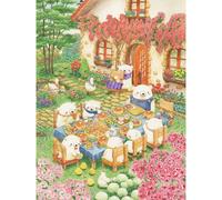 PieceRelax PieceClicks Puzzle 1000 Pièces - Animaux - ちっぷ - Pancake Party | 63,3 x 47,6 cm | Cadeau Créatif pour Noël & Anniversaire [U1049]