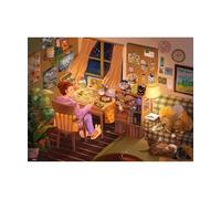 PieceRelax PieceClicks Puzzle 1000 Pièces - for The Love of...Puzzles | 47,6 x 63,3 cm | Cadeau Créatif pour Noël & Anniversaire [U1030]