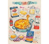 PieceRelax PieceClicks Puzzle 1000 Pièces - Lucile Prache - Mac and Cheese | 63,3 x 47,6 cm | Cadeau Créatif pour Noël & Anniversaire [U1081]