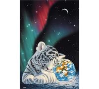 PieceRelax PieceClicks Puzzle 500 Pièces - Schim Schimmel - Earth Light | 47,5 x 31,6 cm | Cadeau Créatif pour Noël & Anniversaire [U1063]