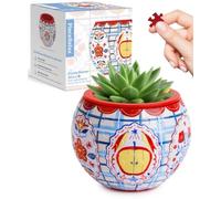 PieceRelax Puzzle 3D Pot de Fleur - Apple of My Eye | 80 Pièces | DIY Déco Plantes | Cadeau Relaxant pour Amoureux de la Nature [K1155]
