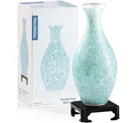 PieceRelax Puzzle 3D Vase en Fleurs - Winter Grace | 160 Pièces | Vase Fleurs avec Réservoir d’Eau | Cadeau Original pour Maman, Fête des Mères, Décoration Maison [S1043]