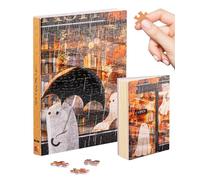 PieceRelax Puzzle Carnet - Katherine Blower - Shelter | A5 Ligné avec Couverture Puzzle, Marque-Page & Porte-Stylo | 329 Pièces [YA1071]