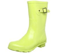 Pieces 17043456, Boots Femme - Jaune (Neon Yellow), 38 EU