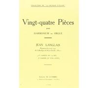 Langlais - 24 Pièces - Cahier 1 (1 À 12) - Orgue Ou Harmonium