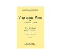Pieces (24) cahier n2 (13 a 24) --- orgue ou harmonium