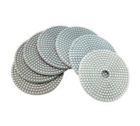 Pièces 5 Pouces 50-3000 Grain Diamant Tampon De Polissage Disque De Pon?Age Pour Marbre Béton Granit Verre
