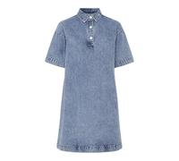 Pieces A-Shape Dress Pckenya SS Robe trapèze Noos BC, Denim Bleu médium, S Femmes