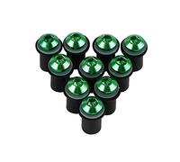 Pièces à Visser 10 Pièces M5 * 15mm Kit De Boulons Pare-Brise Moto Vis pour Kawasaki Z750 Z750S Z1000(Green)