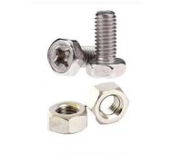 Pièces à Visser Kit D'écrou Et De Boulon Borne Batterie Moto M6x16mm (2X Boulons M6 + 2X Écrous M6)