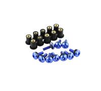 Pièces à Visser Kits De Boulons Déflecteur Pare-Brise pour Suzuki GSXR250 GSXR300 GSXR125 GSX-R1000 pour Hayabusa GSX1300R GSX-R600 GSX-R750 GSXR600 GSXR750(Turquesa)