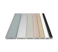 Pieces AluminumStrip, barre de seuil de 90 cm, garniture argentée pour portes et flo, connecteurs de carrelage stratifié de 3 cm