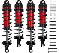 Pièces Amortisseur RC Pour Arrma Big Pour Rock Pour Granite Pour Senton Pour Typhon 1/8 1/10 Assemblage D'amortisseurs Camion Télécommandé(Red)