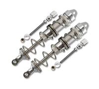 Pièces Amortisseur RC Pour Arrma Pour Talion Pour Typhon TLR 6s Pour Blx 1/8 105 Mm Amortisseur Avant Métal Ara330623 Ara330625 Pièces Mise Niveau Voiture Télécommandée(Silver)