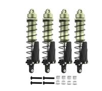 Pièces Amortisseur RC Pour Axial Pour Scx10 Pour Traxxas Pour Trx4 Pour Redcat Gen8 1/10 90 100 110 120 Mm 4 Pièces Amortisseur À Huile Métal Rc Voiture(Green,100mm)