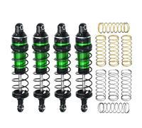 Pièces Amortisseur RC Pour Traxxas Pour Maxx 107154-1 Pour Mini Pour Xrt-108076-1 3760 10765 7075 87 Mm Amortisseurs Avant Et Arrière Alliage Voiture Télécommandée(Green)