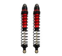 Pièces Amortisseurs RC Compatible Avec Arrma Pour SENTON Pour Granite Pour Typhon Pour Rock 1/10 RC Pièces De Mise À Niveau De Voiture Amortisseur Avant Et Arrière En Métal(Red,Rear)