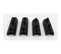 Pièces autocollants en caoutchouc Topeak Pad - TetraRack R2 (x4) Noir TU