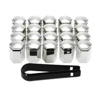 Pièces Automobiles 20 Pièces Écrou De Roue De Voiture Boulon Couvercle Capuchon 17 * 30mm Moyeu Vis Couvercle Roue Boulon Écrou Central Couvre Bouchons Véhicule