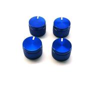 Pièces Automobiles Autocollants Décoration D'anneau Sortie D'air AC Pour Console Centrale Voiture Couvercle Bouton AC Adapté Pour A1 2014 2015 2016 2017 CRRYUQWWM(Blue Knob Cover)