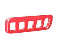 Pièces Automobiles Cache Décoratif Coloré Et Élégant Pour Panneau Commande Des Phares Autocollants Voiture Pour Mercedes Pour Smart 453 Pour Fortwo Pour Forfour CRRYUQWWM(RED)
