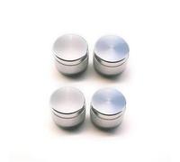 Pièces Automobiles Cache Décoratif En Alliage D'aluminium Pour La Sortie D'air Climatisation Console Centrale Pour A1 2014 2015 2016 2017 CRRYUQWWM(Silver knob cover)