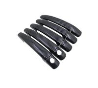 Pièces automobiles Compatible Avec Citroën Pour C-Triomphe Pour MK1 Accessoires Voiture Autocollants Garniture Style Catch Gadgets Couvre-poignées Porte Coque Poignée(2 Keyhole 5 door B)